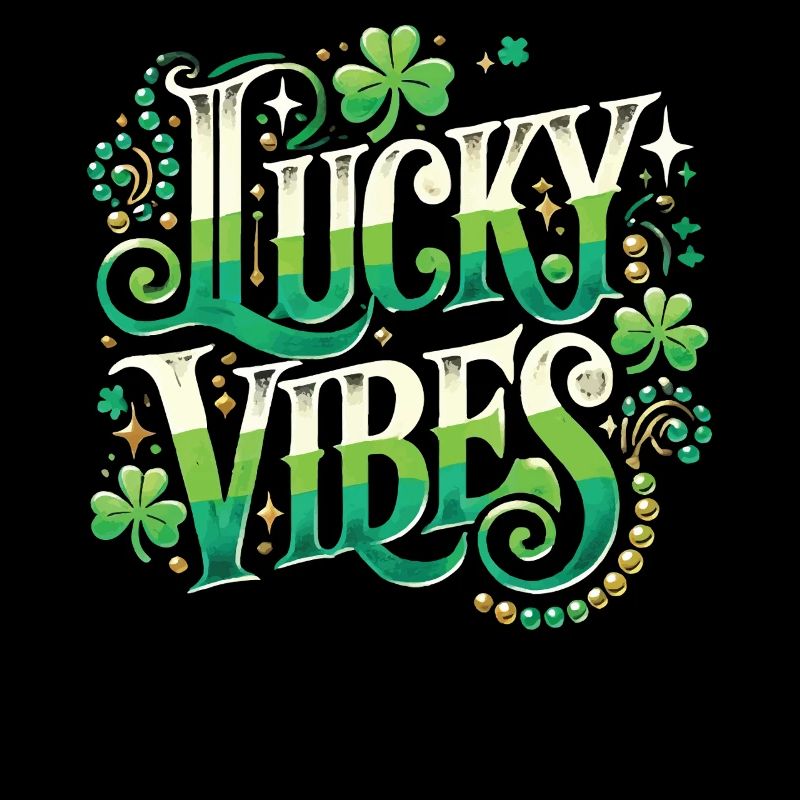 Saint-Patrick Lucky Vibes Design
