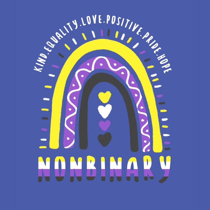 Nonbinary Boho Regenbogen