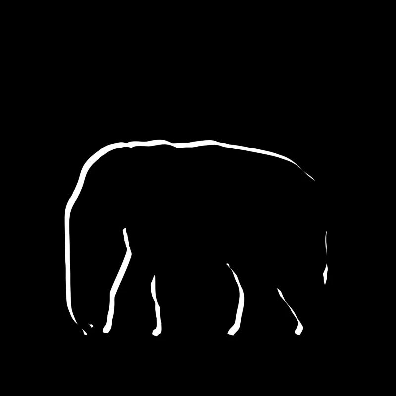 Éléphant végétalien