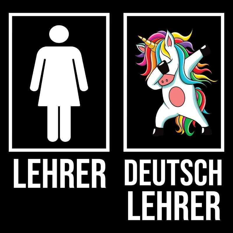 Deutsch Lehrer Einhorn Lehrerin