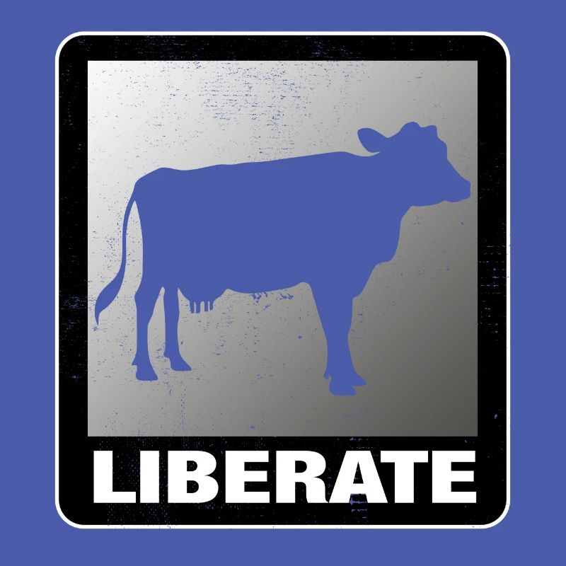 Libérer une vache végétalienne