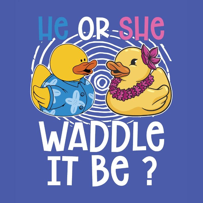 Er Oder Sie Watschelt Es Sein?