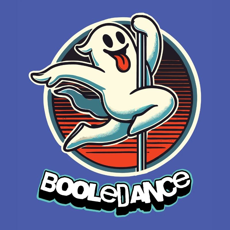 Funny Boolean Dance Saying Pole Dance Ghost