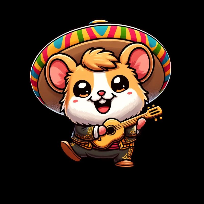 Cinco de Mayo Hamster et cochon d’Inde Mariachi