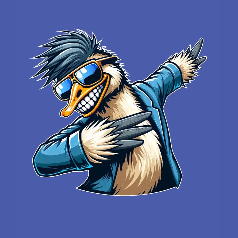 Cool Emu Bouquet Dabbing Dab Dance