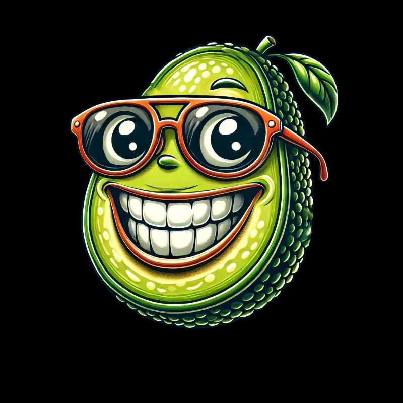 Cool Avocado Fruit Soleil Lunettes de soleil d’été