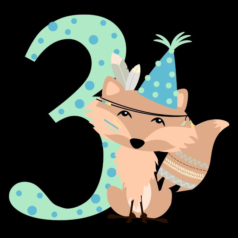 Indian fox 3rd birthday