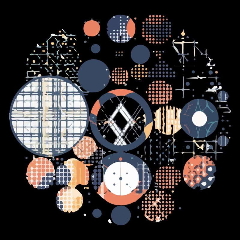Vintage geometric pattern