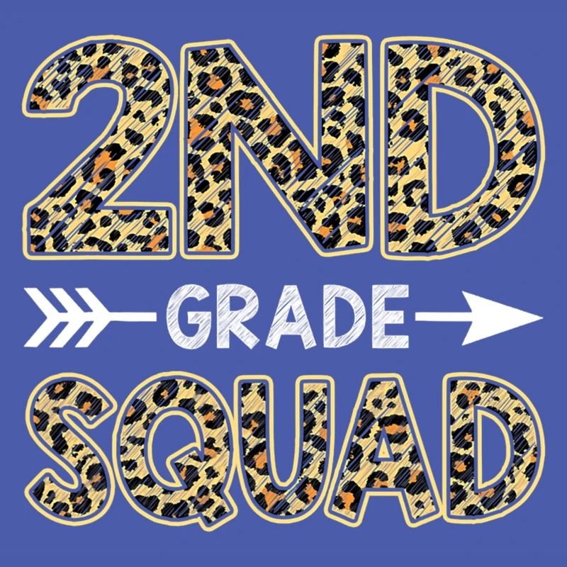 2Nd Grade Squad Leopard Second Grade Teacher Stud
