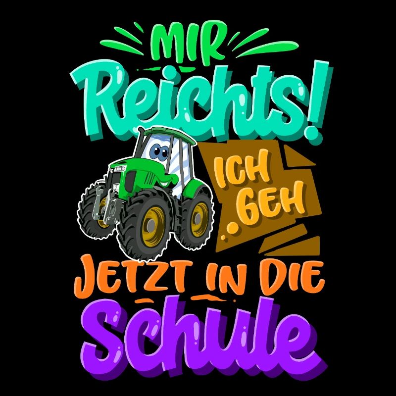 Traktor Kinder Einschulung