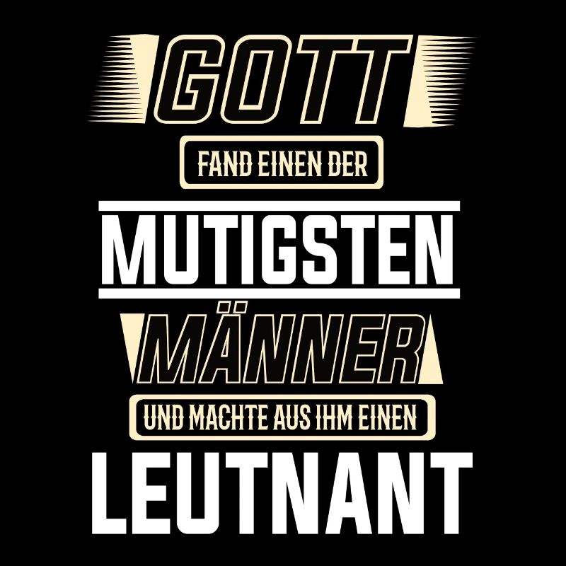 Leutnant, einer der mutigsten Männer der Welt