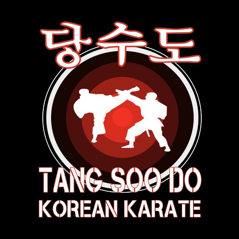 Tang Soo Do le design de karaté coréen