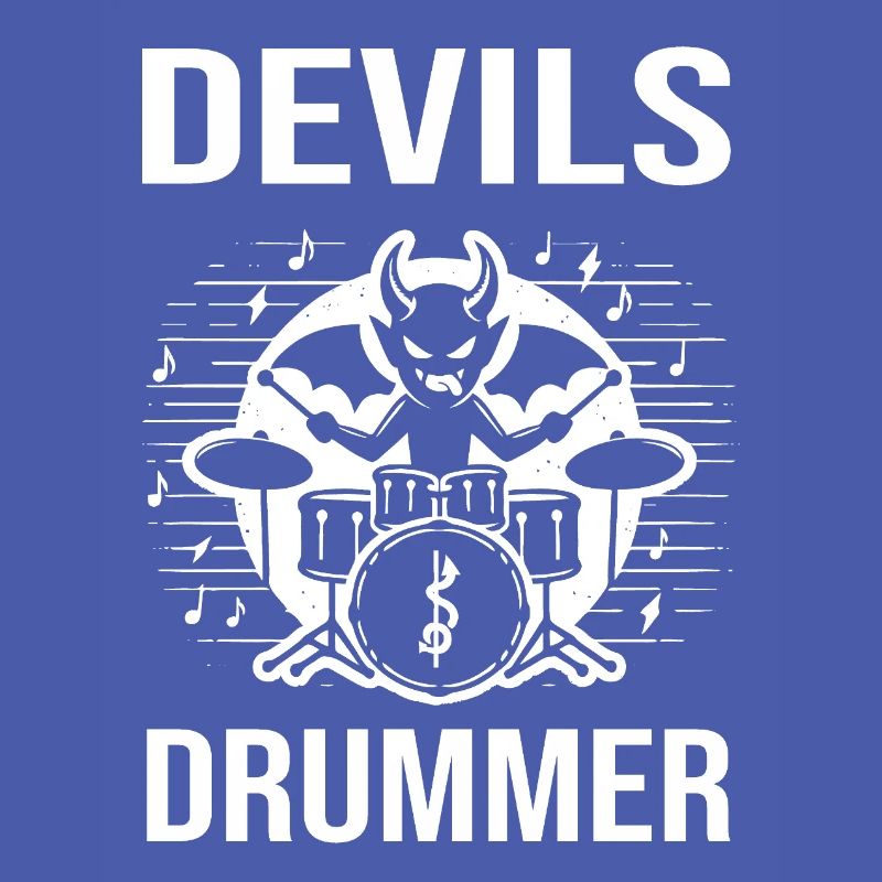 Devils Drummer. The devilish hellish drummer