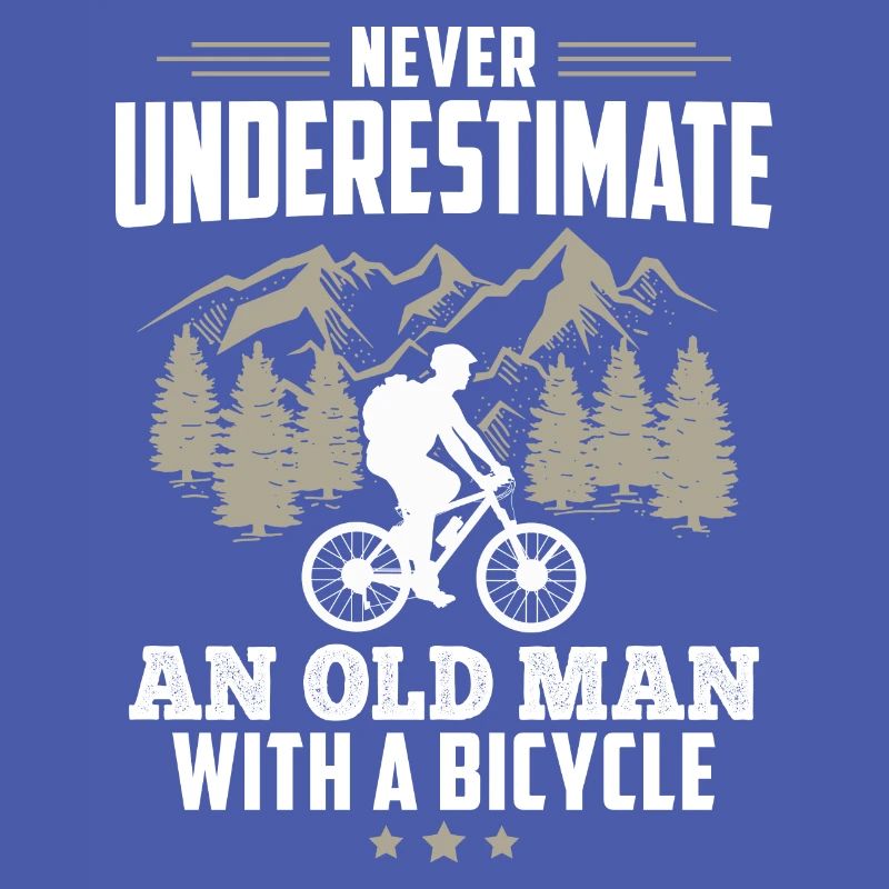 Never Underestimate An Old Man With A Bicycle