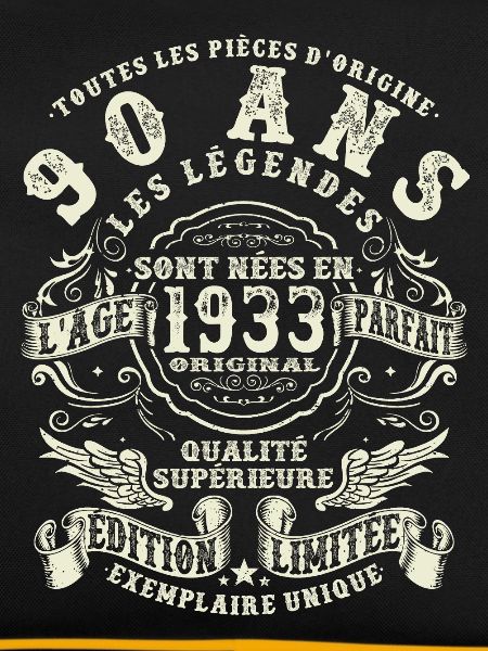 90 ans - anniversaire 1933