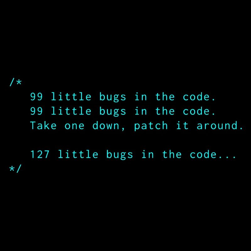 Bugs code Programming Informatic Geschenk Spruch