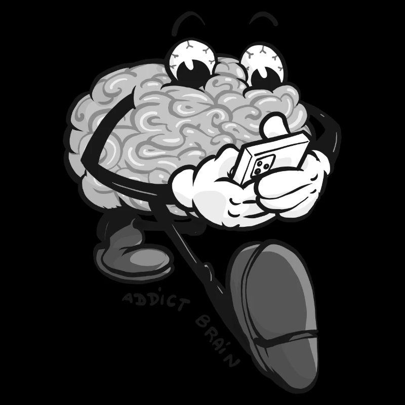 Brain Addict - graue Version