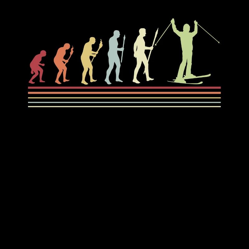 Skiing Evolution Skier Winter