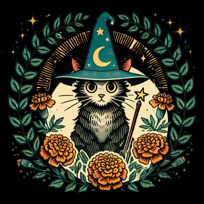 Wizard Kitty Cat