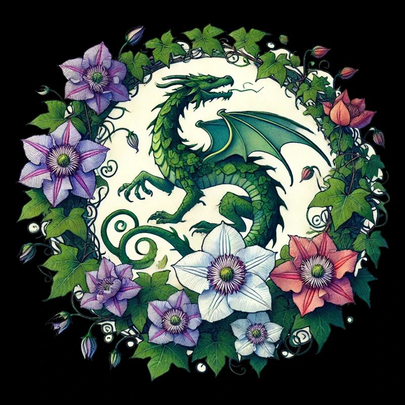 Clematis Drache