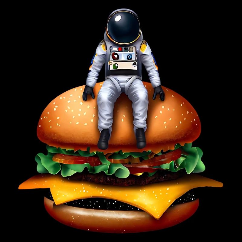 Astronaute spatial Cheeseburger