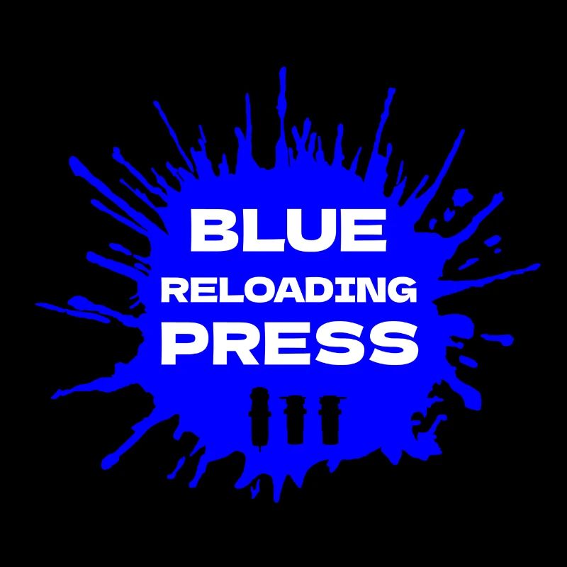 Blue reloading press