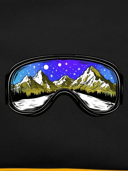 Ski Goggles Mountains Icon