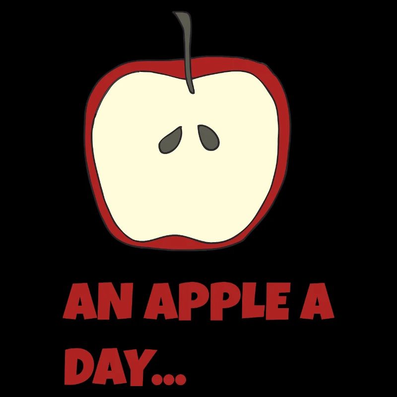 an apple