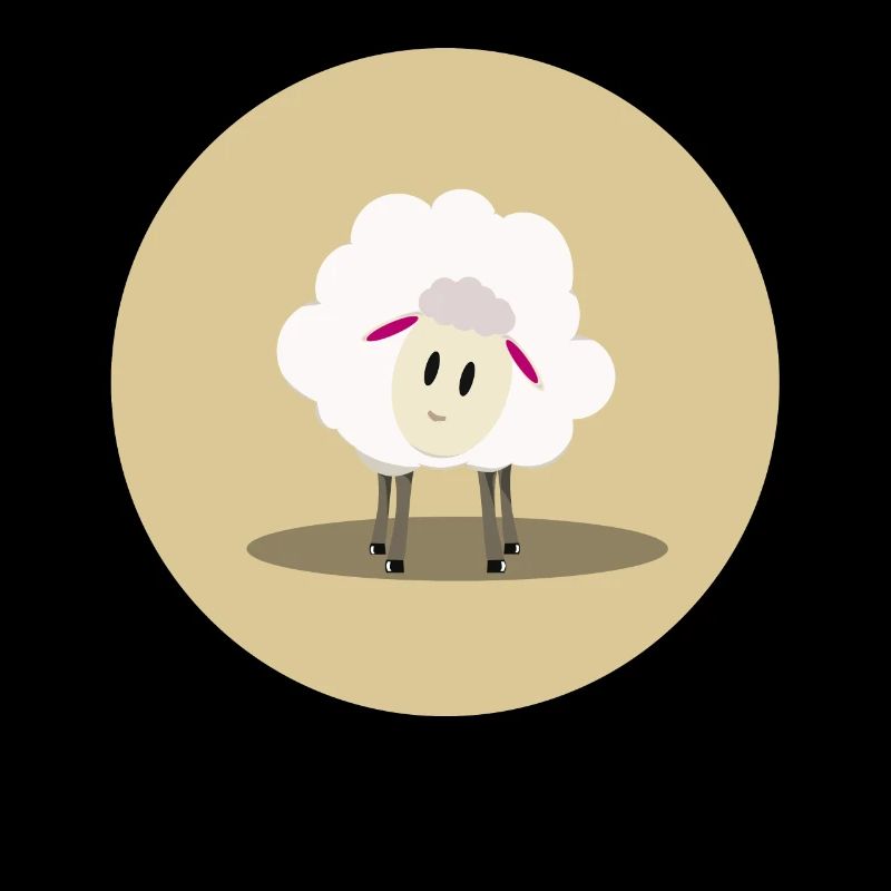 Sheep T-Shirt Front View