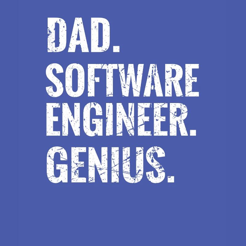 Softwareingenieur Papa Geschenk Software Engineer