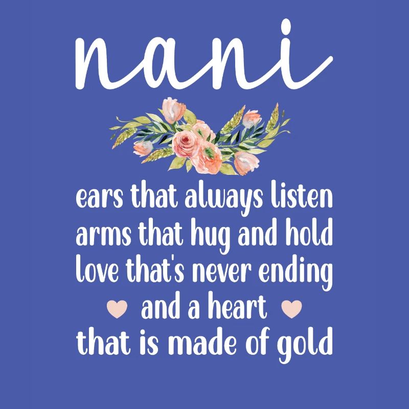 Beste Nani Oma Muttertag Geschenk Nani Großmutter