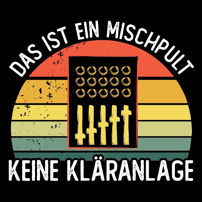 Das ist ein Mischpult keine Kläranlage
