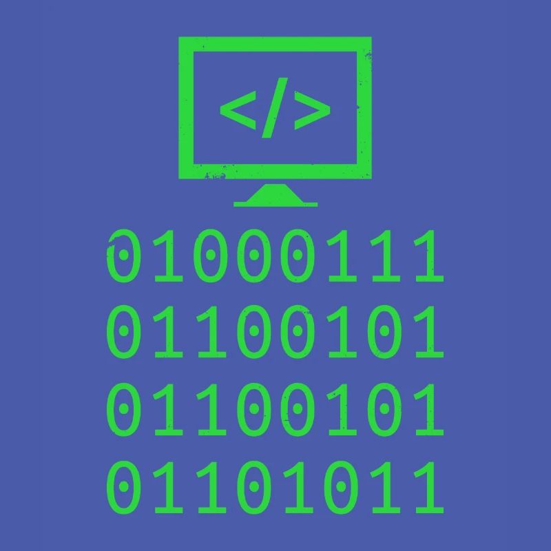 Programming Binary Code Coding Gift