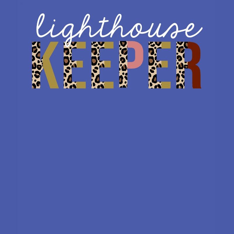 Lighthouse Keeper Leopard Print Funny Gift