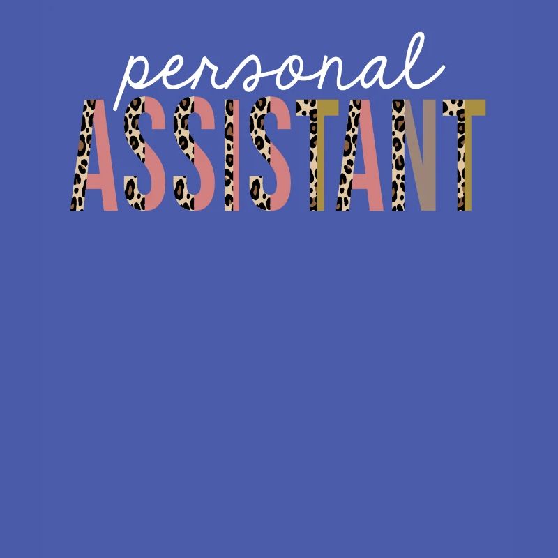 Personal Assistant Leopard Print Funny Gift