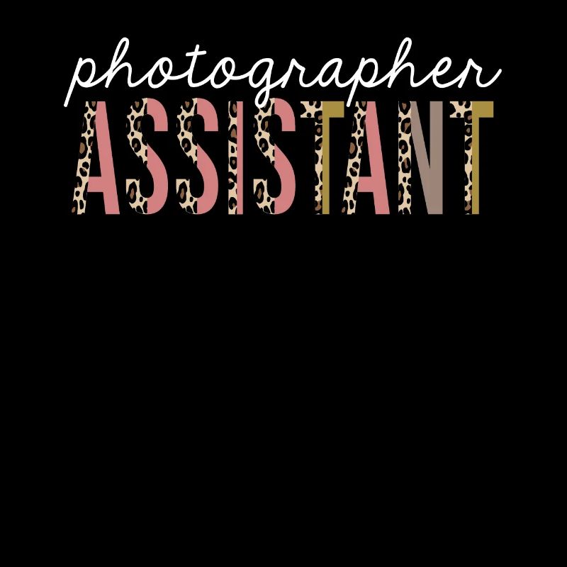 Fotograf Assistant Leopard Print lustiges Geschenk