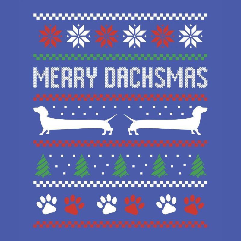 Dackel Wurst Hund Hässlicher Weihnachtspullover