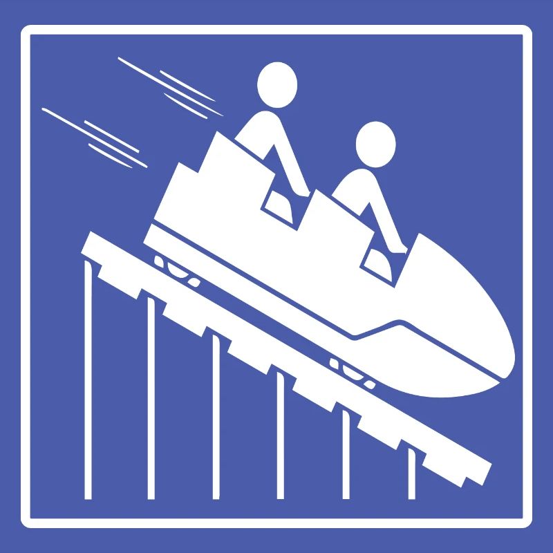 Rollercoaster Achterbahn