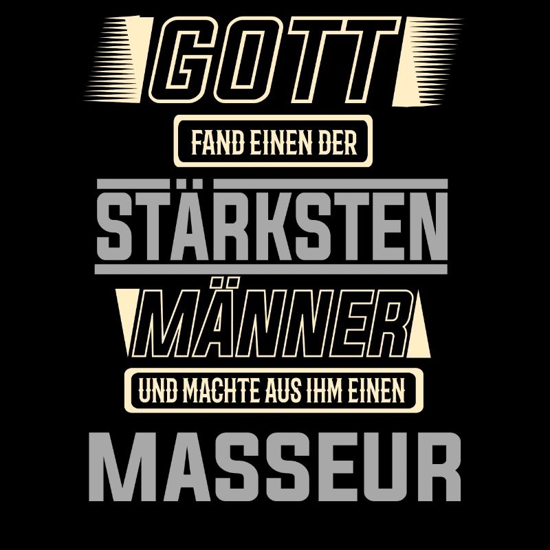 Masseur, einer der stärksten Männer der Welt