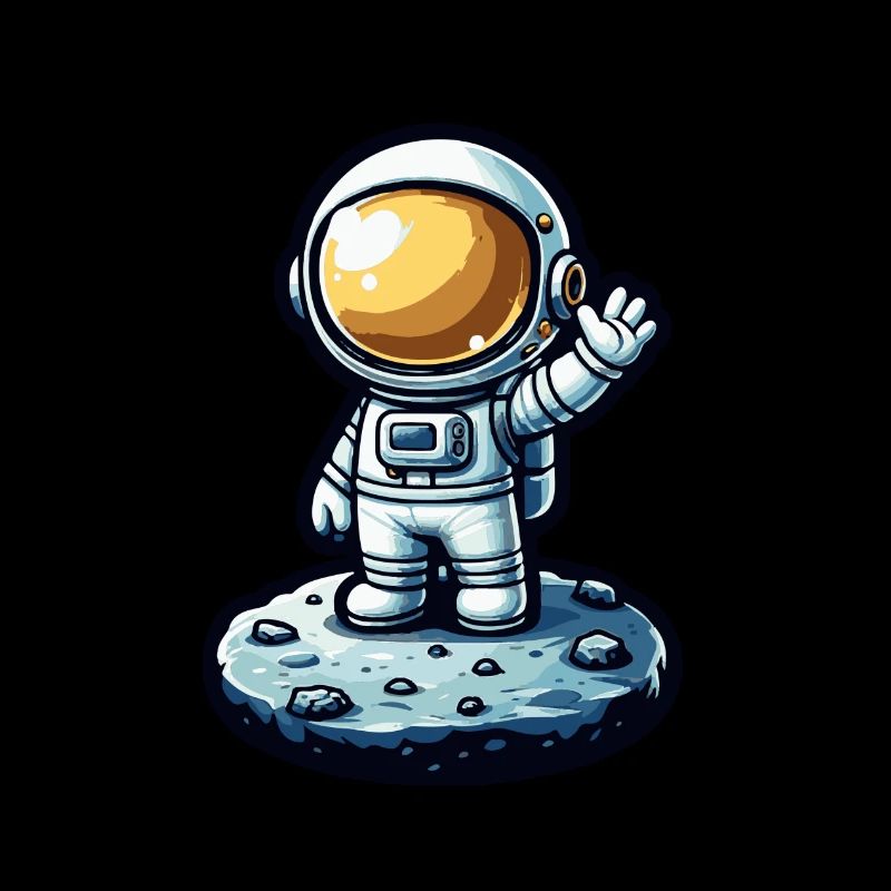 Kleiner Astronaut