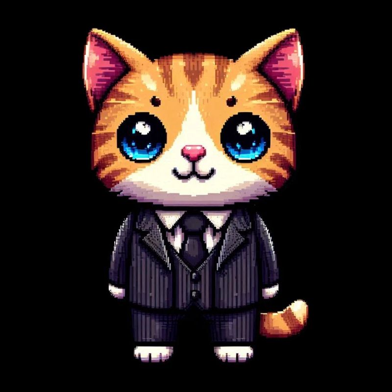 Chat Pixel Art