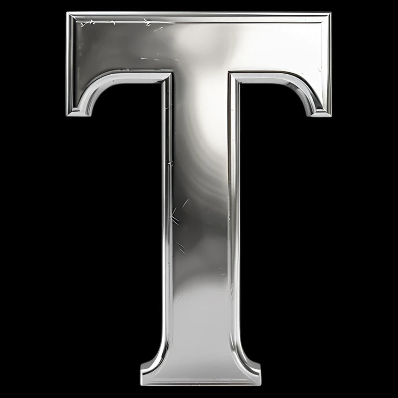 Chrome ,, T " Métallisé