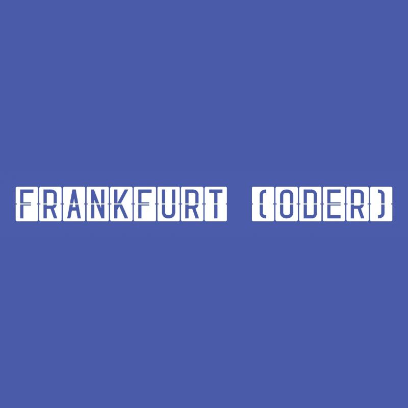 Frankfurt (Oder) Airport sign