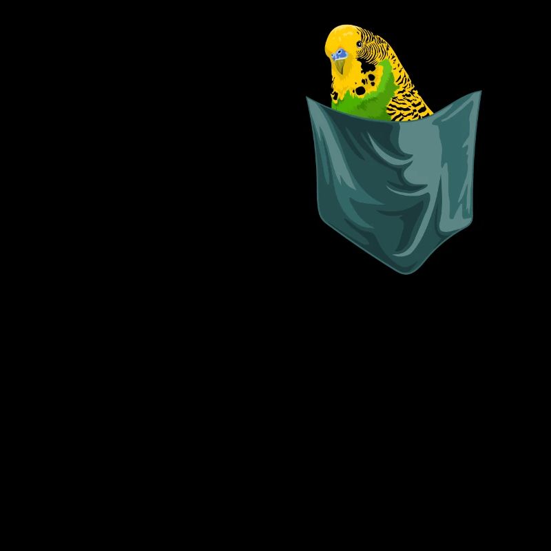 Budgerigar Chest Pocket Perruche Sac