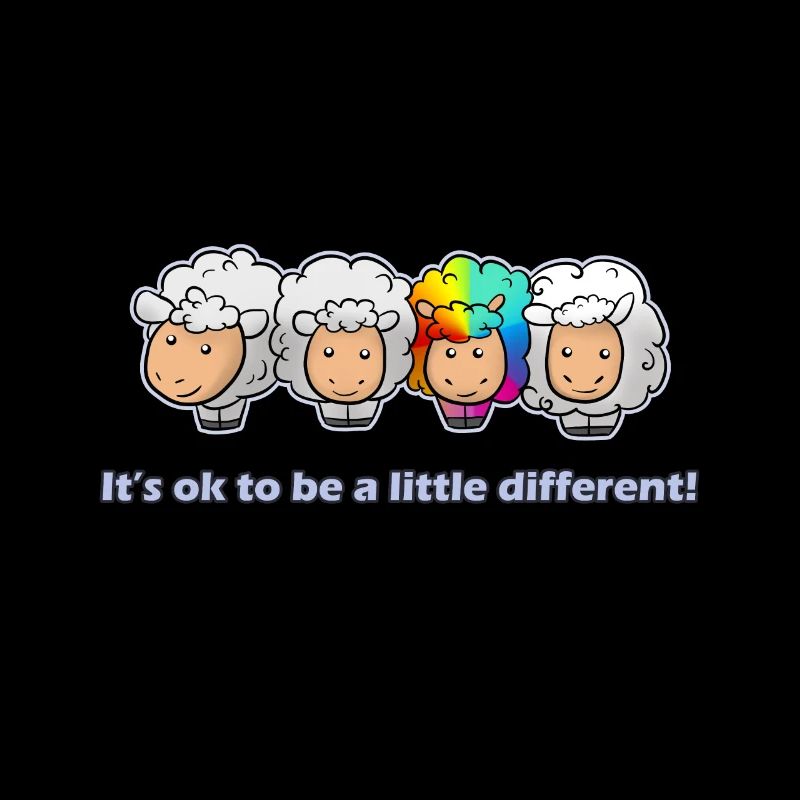 It's ok to be a little different! Sheep Crazy