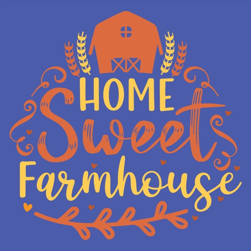 Zuhause Süßes Bauernhaus