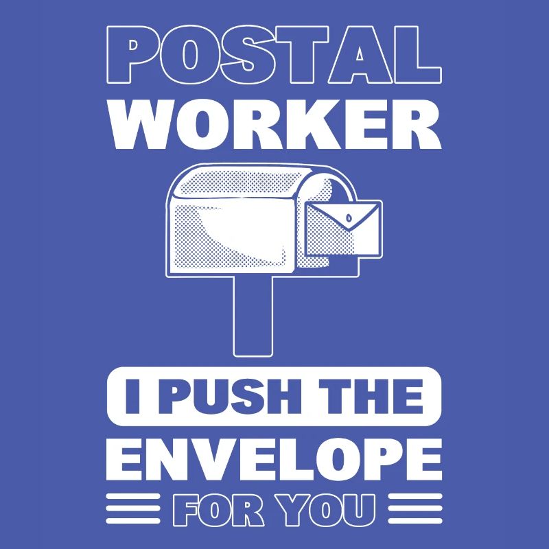 Funny Postal Worker Postman