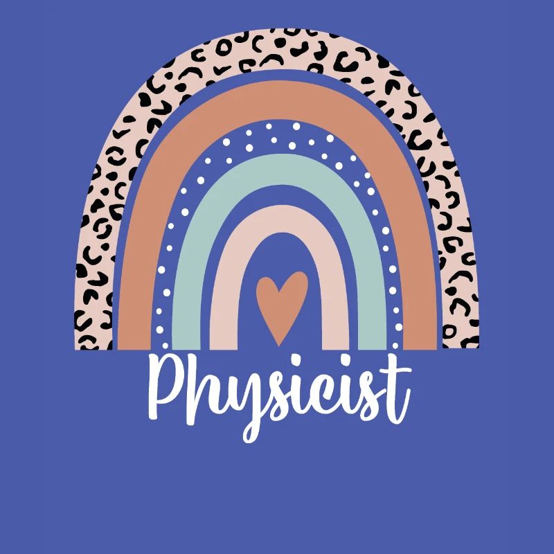 Physicist Rainbow Leopard Funny Physicist