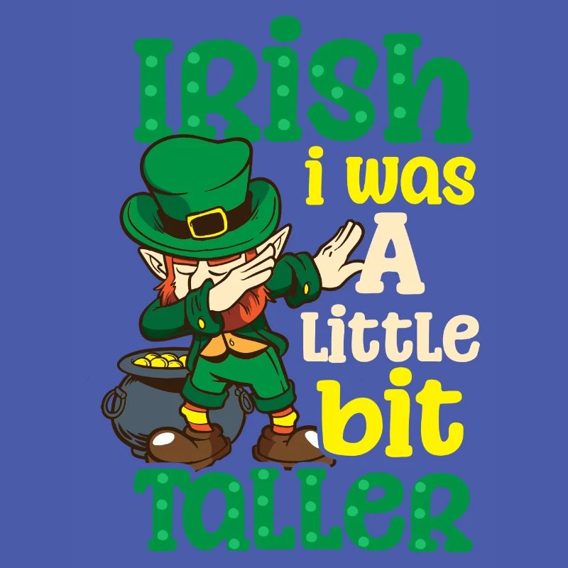 Drôle de St Patricks Day Iris était plus grande