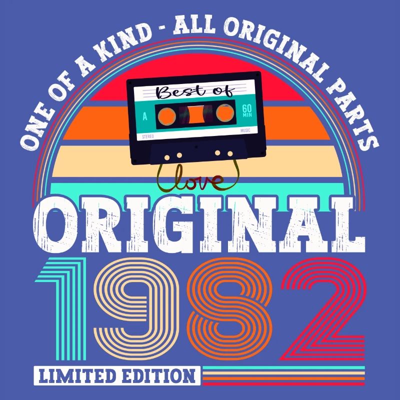 Original 1982 40th Birthday Gift Hommes